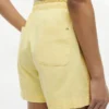 Pantaloni scurți din amestec de in și bumbac