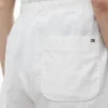 Pantaloni scurți din amestec de in și bumbac