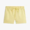 Pantaloni scurți din amestec de in și bumbac