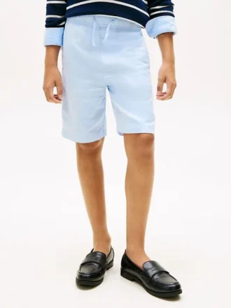 Pantaloni scurți din amestec de in pentru copii