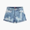 Pantaloni scurți din blugi cu manșete Tommy Jeans Pantaloni scurți din blugi cu manșete Tommy Jeans