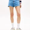 Pantaloni scurți din blugi cu tiv brut Tommy Jeans Pantaloni scurți din blugi cu tiv brut Tommy Jeans