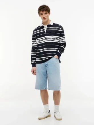 Pantaloni scurți din blugi largi Tommy Jeans