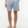 Pantaloni scurți din bumbac și in cu dungi, 7″ Pantaloni scurți din bumbac și in cu dungi, 7″