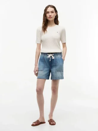 Pantaloni scurți din denim