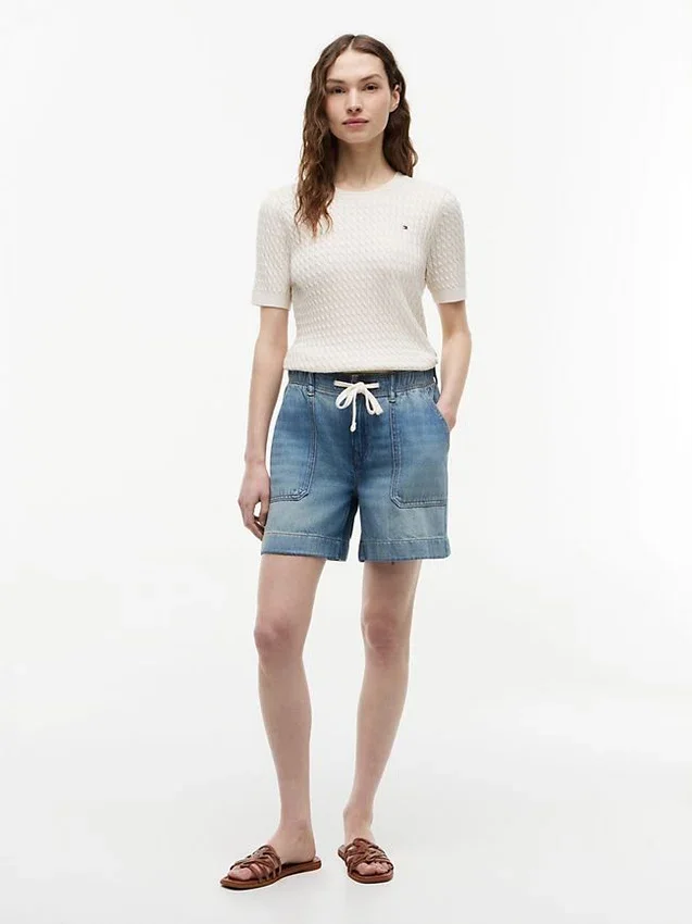Pantaloni scurți din denim Pantaloni scurți din denim