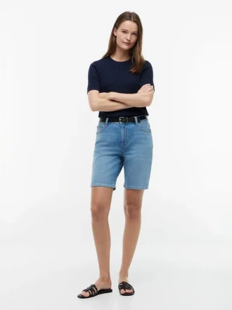 Pantaloni scurți din denim de 9″