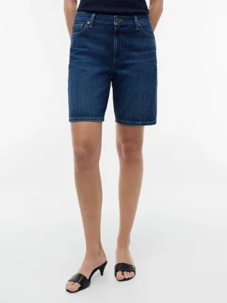 Pantaloni scurți din denim de 9″