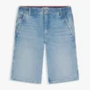 Pantaloni scurți din denim largi pentru băieți Pantaloni scurți din denim largi pentru băieți
