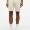Pantaloni scurți din fleece cu logo Tommy brodat Pantaloni scurți din fleece cu logo Tommy brodat