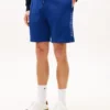 Pantaloni scurți din fleece cu logo Tommy brodat Pantaloni scurți din fleece cu logo Tommy brodat