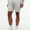 Pantaloni scurți din fleece cu logo Tommy brodat Pantaloni scurți din fleece cu logo Tommy brodat