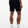 Pantaloni scurți din fleece cu logo Tommy brodat Pantaloni scurți din fleece cu logo Tommy brodat