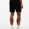 Pantaloni scurți din fleece cu logo Tommy brodat Pantaloni scurți din fleece cu logo Tommy brodat