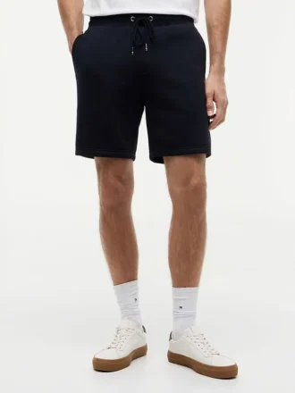 Pantaloni scurți din fleece periat, croială regular, 8″