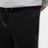 Pantaloni scurți din fleece periat, croială regular, 8″