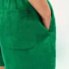 Pantaloni scurți din in Pantaloni scurți din in