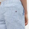 Pantaloni scurți din seersucker cu dungi pentru copii