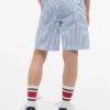 Pantaloni scurți din seersucker cu dungi pentru copii