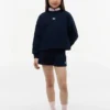 Pantaloni scurți din tricot cu imprimeu tonal pentru copii