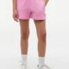 Pantaloni scurți din tricot cu imprimeu tonal pentru copii Pantaloni scurți din tricot cu imprimeu tonal pentru copii