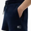Pantaloni scurți din tricot cu imprimeu tonal pentru copii