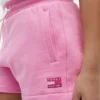 Pantaloni scurți din tricot cu imprimeu tonal pentru copii Pantaloni scurți din tricot cu imprimeu tonal pentru copii
