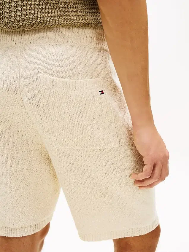 Pantaloni scurți din tricot ușor Pantaloni scurți din tricot ușor