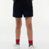 Pantaloni scurți elastici cu curele pentru copii