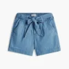 Pantaloni scurți elastici cu curele pentru copii
