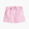 Pantaloni scurți elastici cu curele pentru copii