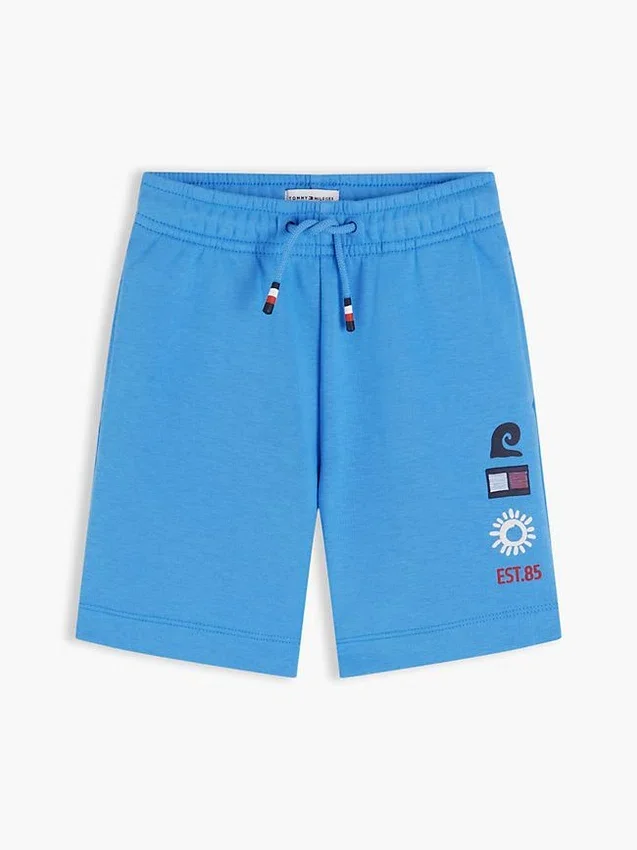 Pantaloni scurți pentru copii cu logo Sun & Wave Pantaloni scurți pentru copii cu logo Sun & Wave
