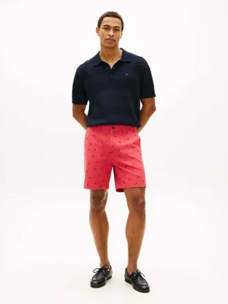 Pantaloni scurți Regular Fit de 7″ cu imprimeu cu ancore Pantaloni scurți Regular Fit de 7″ cu imprimeu cu ancore