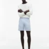 Pantaloni scurți Seersucker cu croială regulată, lungime 7″ Pantaloni scurți Seersucker cu croială regulată, lungime 7″