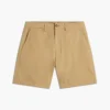 Pantaloni scurți Seersucker cu croială regulată, lungime 7″