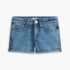 Pantaloni scurți skinny din denim pentru copii Pantaloni scurți skinny din denim pentru copii