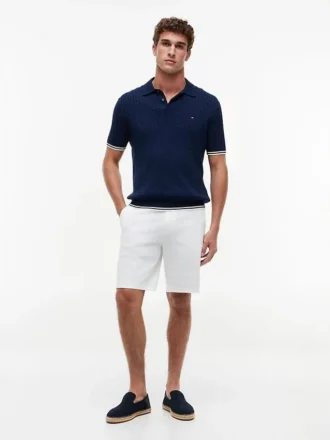 Pantaloni scurți Tommy cu talie confortabilă de 9″ și croială regular Pantaloni scurți Tommy cu talie confortabilă de 9″ și croială regular