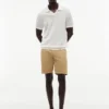 Pantaloni scurți Tommy cu talie confortabilă de 9″ și croială regular Pantaloni scurți Tommy cu talie confortabilă de 9″ și croială regular