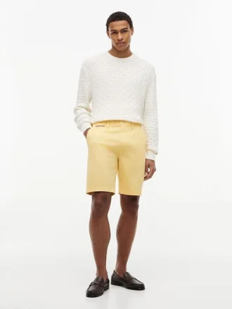 Pantaloni scurți Tommy cu talie confortabilă de 9″ și croială regular