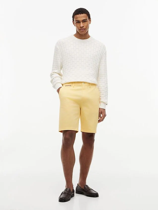 Pantaloni scurți Tommy cu talie confortabilă de 9″ și croială regular Pantaloni scurți Tommy cu talie confortabilă de 9″ și croială regular