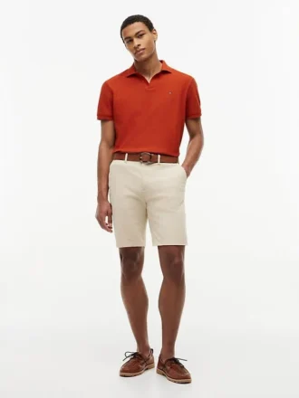 Pantaloni scurți Tommy cu talie confortabilă de 9″ și croială regular Pantaloni scurți Tommy cu talie confortabilă de 9″ și croială regular