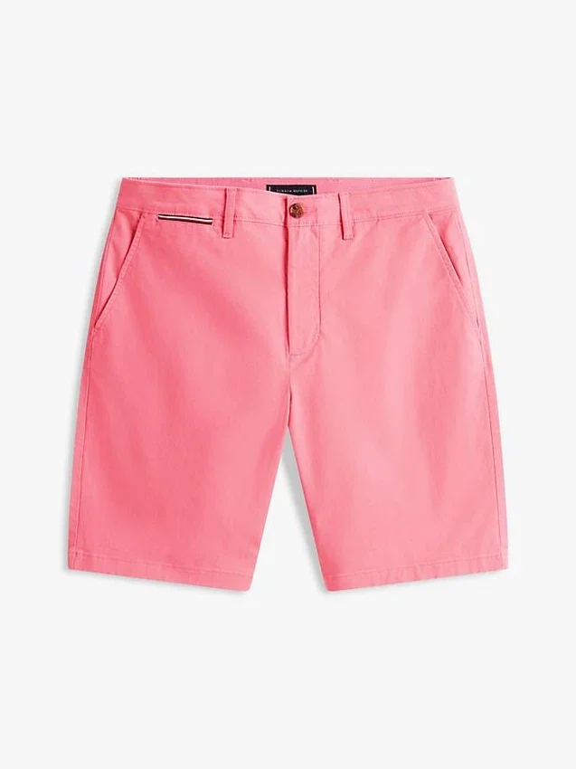 Pantaloni scurți Tommy cu talie confortabilă de 9″ și croială regular Pantaloni scurți Tommy cu talie confortabilă de 9″ și croială regular