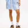 Pantaloni scurți Tommy Jeans cu dungi Dobby Pantaloni scurți Tommy Jeans cu dungi Dobby