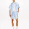 Pantaloni scurți Tommy Jeans cu dungi Dobby Pantaloni scurți Tommy Jeans cu dungi Dobby
