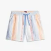 Pantaloni scurți Tommy Jeans cu dungi Dobby Pantaloni scurți Tommy Jeans cu dungi Dobby