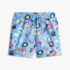 Pantaloni scurți Tommy Jeans din poplin imprimat Pantaloni scurți Tommy Jeans din poplin imprimat