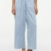 Pantaloni ușori din amestec de in, fără nasturi