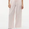 Pantaloni ușori din amestec de in, fără nasturi