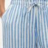 Pantaloni ușori din amestec de in, fără nasturi