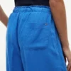 Pantaloni ușori din amestec de in, fără nasturi